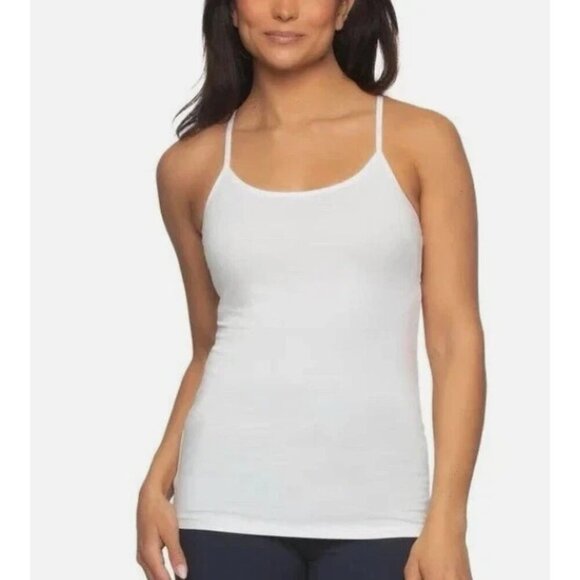 NEW Felina 4-Pack Women's L Cotton Stretch Camisole Multicolor - Picture 3 of 9